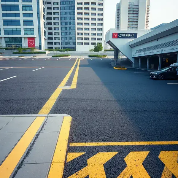  kievnewsmagazine.com 施工 - 商業施設の駐車場